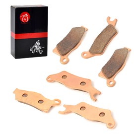 Front & Rear Sintered Brake Pads Kit Compatible with Can Am Outlander 450 500 570 650 800 850 1000 All Model
