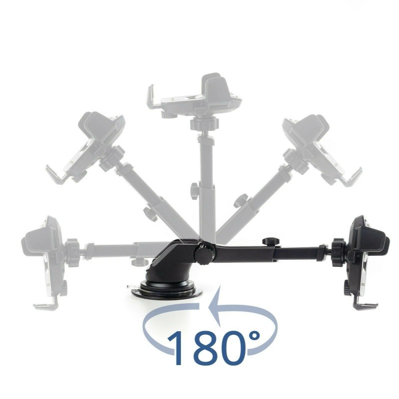 Compact One Touch Car Phone Mount - Easily Mount Your