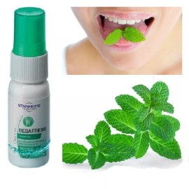 STANHOME Mal Aliento spray de HIERBABUENA - contra bacterias para aliento fresco STANHOME