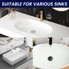 wadafen Pack of 2 Sink Plugs for 34-40 mm Drain