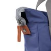 ROKA London Bantry B small Sustainable Nylon Backpack (Indigo)