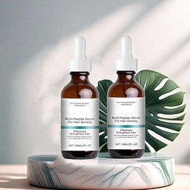 Hair Growth Serum,Multi-peptide serum for hair density,Designed for Thinning Hair & Hair Loss