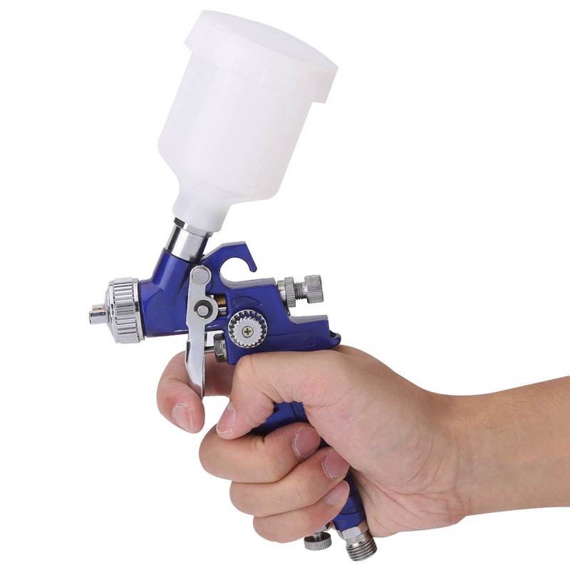 1.0mm Nozzle 100CC Mini Car Gravity Feed HVLP Air Paint