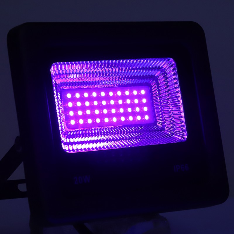 20W UV LED Cleaning Light Mite Removal Waterproof Ultraviolet Cleaning