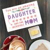 Qiliji Daughter Mother's Day Card, Funny Mother's Day Card for