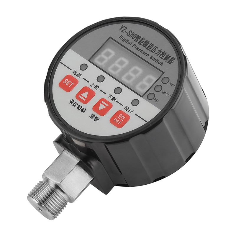 Digital Pressure Switch Controller 0-2Mpa 0.5%FS Accuracy for Water Pump