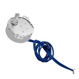 Fielect Synchronous Motor AC 110V 2.5-3RPM Turntable Motor CW/CCW Direction 4W TYC-50 Double Flat Tapping Shaft