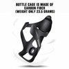 2 Pack Ultra-Light Full Carbon Fiber Bike Water Bottle Cage