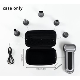 Zimois Hard Case Compatible for WOLFBOX MF100 Electric Air Duste,Hard EVA Case for Air Jet Blower to Protect Your Duster from Damage and Parts Missing(only Box)