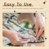 Teenyyou 36" X 76" Mosaic Mesh for Back Mounted Tile
