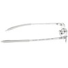 Visualites Vis2 VIS2CRC20 Rimless Reading Glasses, Crystal Clear, 48 mm