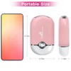 mlogiroa Lash Fan Mini Portable Eyelash Fan Handheld for Eyelash