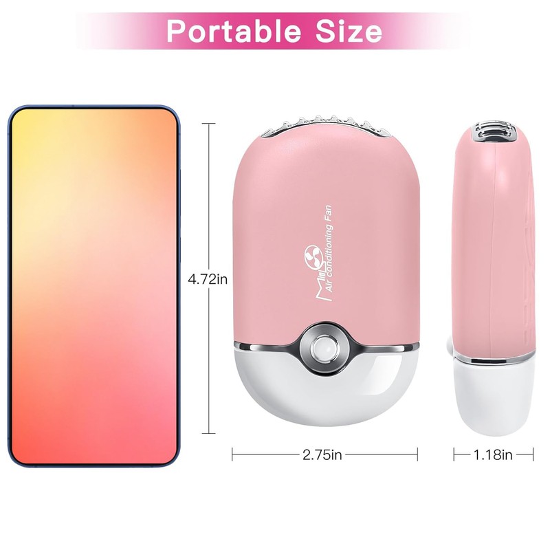 mlogiroa Lash Fan Mini Portable Eyelash Fan Handheld for Eyelash