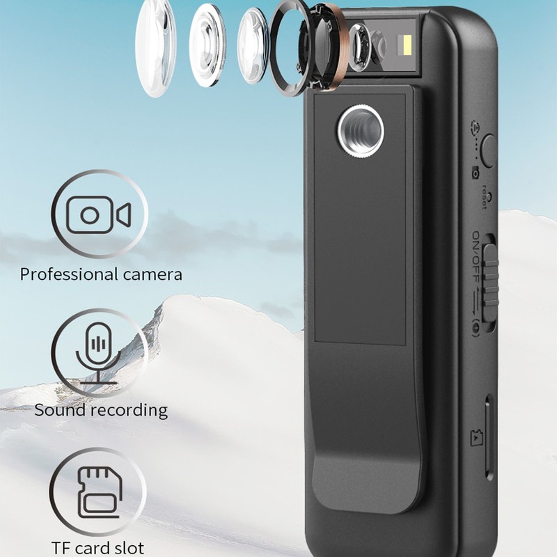 Body Cam 1080P HD Video Portable Personal Security Sport DV