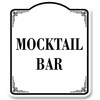 Mocktail Bar WB Aluminum Composite Sign 8.5''x10''