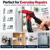 91-Piece Jack Nut & Rivet Gun Set for Metalworking –