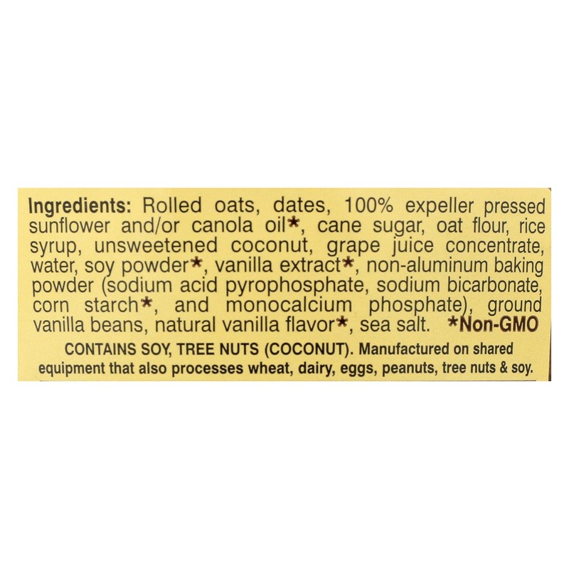 Laura's Wholesome Junk Food, Vanilla Breakfast Bite-lettes, 7 Ounce (Pack