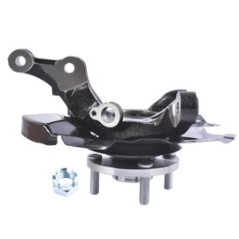 697-987 Front Left Driver Side Steering Knuckle Assembly Replacement for Kia Rio/Rio5 2006-2009# 697-987, 51750-1E000, 51755-1E000, 51715-1G100, 51715-1E100, 412691FL