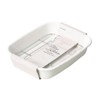 Pearl Metal Tempura Tray Enamel Blanc Kitchen HB-3679 White (Approx.)