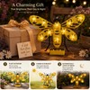 Solar Butterfly Wall Light for Outdoor Decor – LED Garden