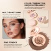 Baked Colour Correcting Powder Foundation – Lightweight Baked Foundation for