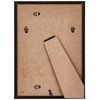 Nakabayashi F-TMS-411-D Two-Tone Photo Frame, A4/B5 Black