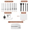 Leather Press Machine,Hole Puncher for DIY Leather Craft,Manual Press Punch