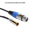 Mini XLR 3 Pin Male to 3 Pin Female Audio