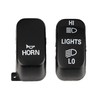 Cyreedom Morotcycle Black Handlebar Control Button Caps Handlebar Switch Housing