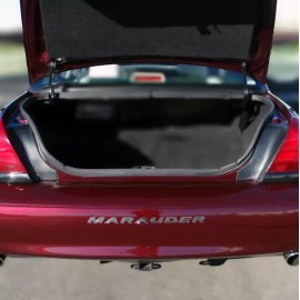 Advanced Trims Mercury Marauder 2000-2004 Rear Bumper Letters Inserts ABS Plastic CHROME