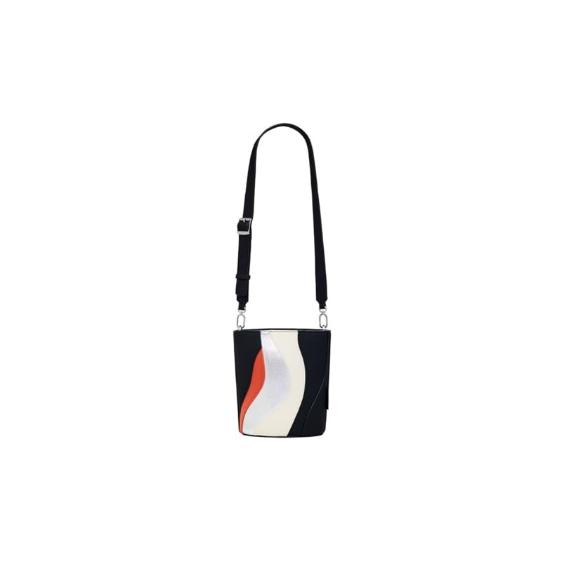 Desigual Women's Accessories PU Shoulder Bag, Material finishes.