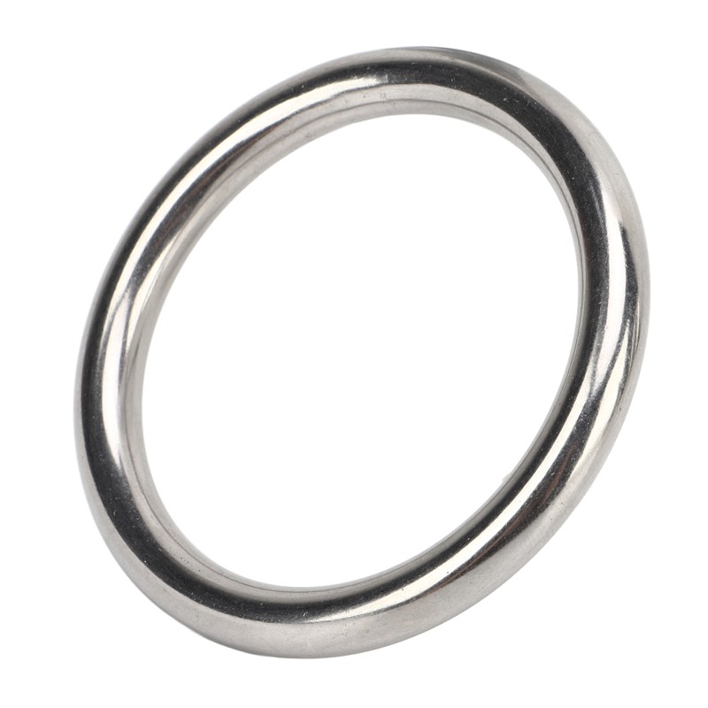 7 Pcs 304 Stainless Steel Metal O Ring Waterproof Rustproof