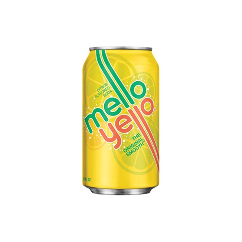 Mello Yello Soda, 12 Oz Can (Pack of 24)