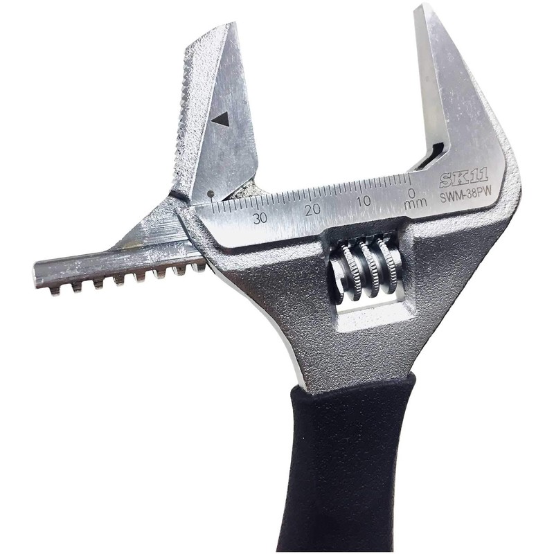 SK11 SWM-38PW Pipe Monkey Wrench 8.5 inches (215 mm), 2-Way