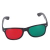 Red Green Disinhibit Training Cards with Glasses Alleviate Inhibition Letter
