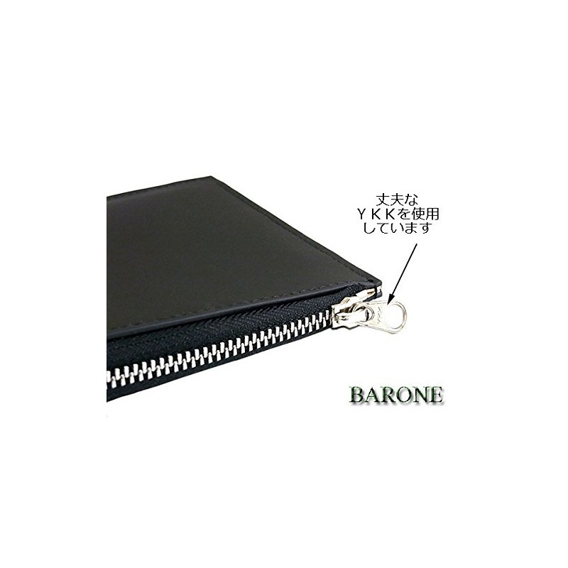 BARONE バローネ 小銭入れ コインケース 本革 BN-1055 ブラック