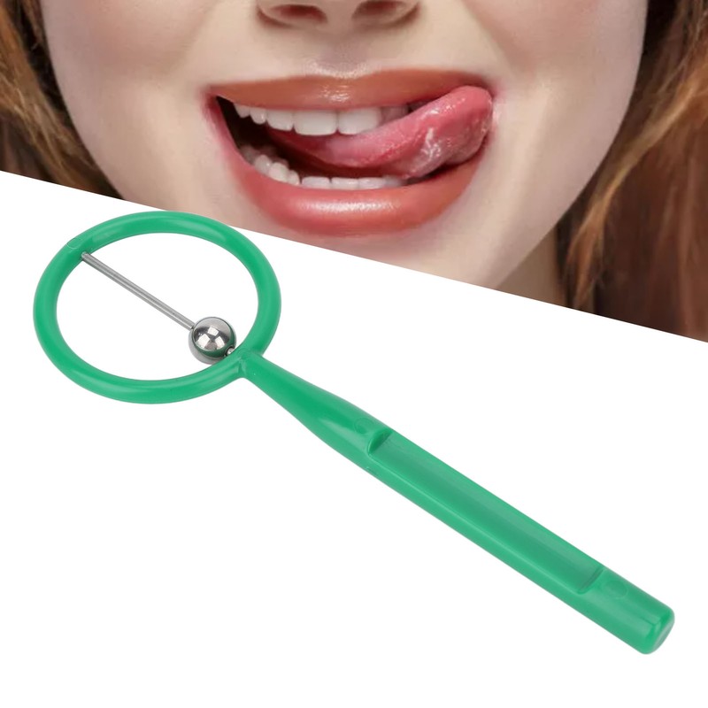 Tongue Tip Exerciser Professional PP Alloy Oral Muscle Strength Tongue