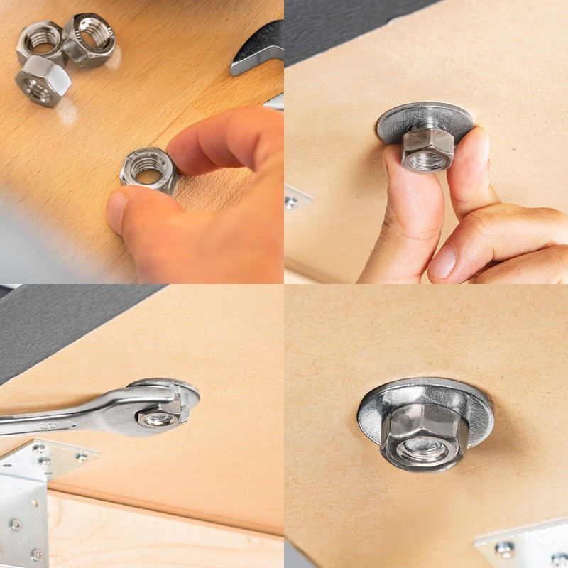 HELPMATE M5 Hexagon Nut DIN 934 - A2 Stainless Steel