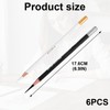 6Pcs Charcoal Pencils for Sketching, Sketching Pencils, Black White Charcoal