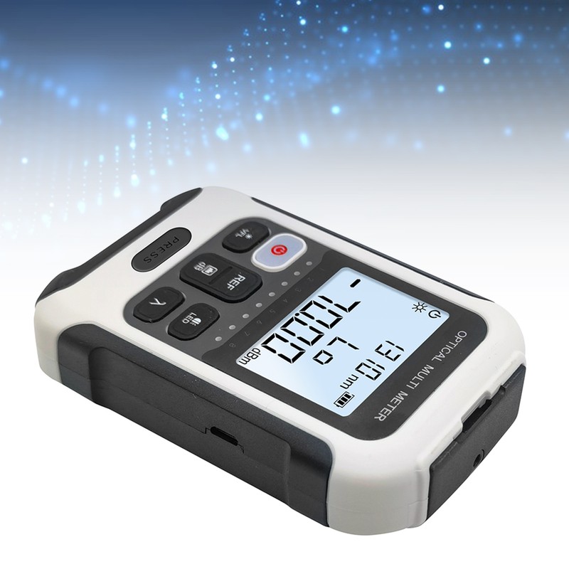 Handheld Optical Multimeter High Accuracy Rechargeable Optical Power Meter Fiber