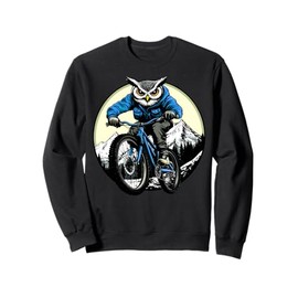 Owl Mountain Biker Sweatshirt