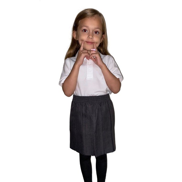 LUXE DIVA UK School Uniform Girls Summer Formal Dress Bottom