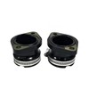 2Pcs Intake Manifold Boot Joint Carburetor Carb Flange Socket Fits