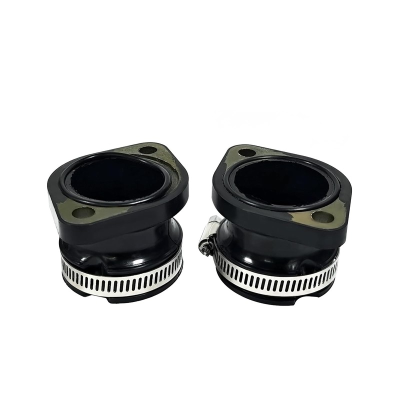 2Pcs Intake Manifold Boot Joint Carburetor Carb Flange Socket Fits