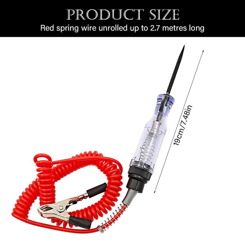 Car Circuit Tester Automotive Truck Fuse Tester Pen Universal Test