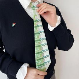 DIY Parents' Money Wreath Tie Making Kit - 3 Color Celebration Money Tie Cash Basic Ribbon-Red