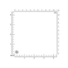 Silvershake 925 Sterling Silver Petite Christmas Snowflake Birthstone Gemstone Stud Earrings Hypoallergenic Jewelry for Women or Teens