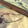 One&Only Jewellery Terahertz Ore 2mm Necklace Choker Natural Stone Power