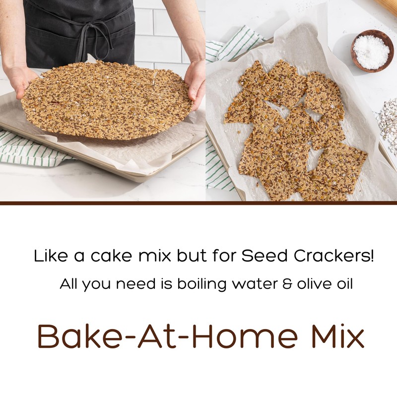 Top Seedz BAKE-AT-HOME Cracker Mix | Black Pepper | 6-Pack