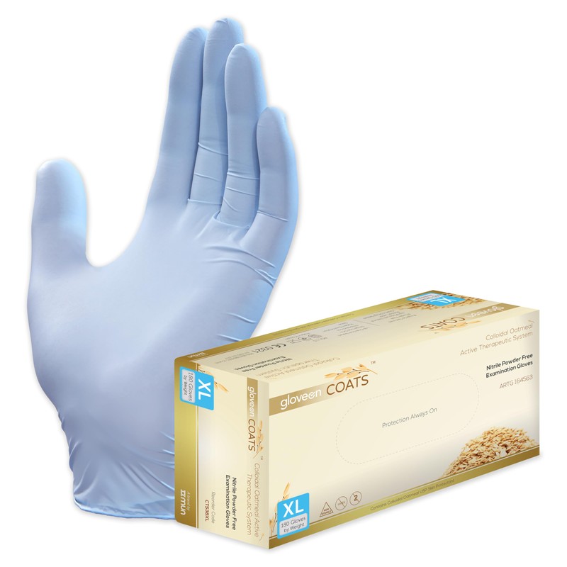 GloveOn Coats Nitrile Disposable Gloves (Small, 200, count)